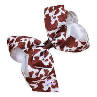 3yards-Size 1.5" High quality Cow print ribbon-R12