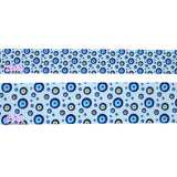 High Quality Evil Eye Ribbon 7/8" Or 1.5"