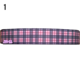 3Yards -Plaid Ribbon Size 7/8"  22mm