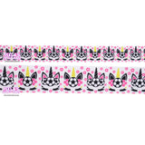 3-Yards Soccer Unicorn Ribbon-Size 1.5"