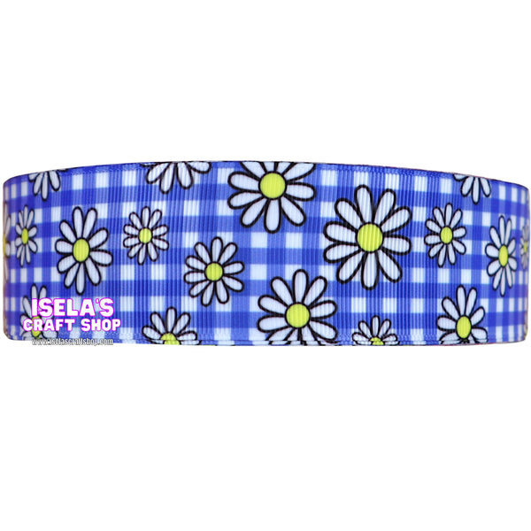 3Yards- Size 1.5" New Flower Ribbon- R971