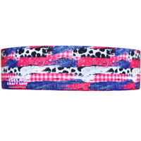 3yards-New High Quality Cow Print Ribbon 7/8" ,1.5" or 3"inch