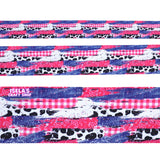 3yards-New High Quality Cow Print Ribbon 7/8" ,1.5" or 3"inch