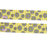 3Yards- Size 1.5" New Flower Ribbon-R969