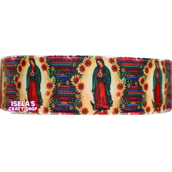 3Yards -Virgencita  Ribbon 1.5"  -R207