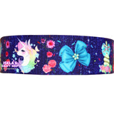 3yards -Unicorn Ribbon-size 1.5"  38mm -R447