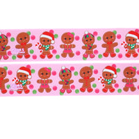 3Yards-Christmas cookie Ribbon size 1.5"-R900