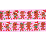 3Yards-Christmas cookie Ribbon size 1.5"-R900