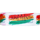 3Yards-size 1.5"  New Juneteenth Ribbon - R877