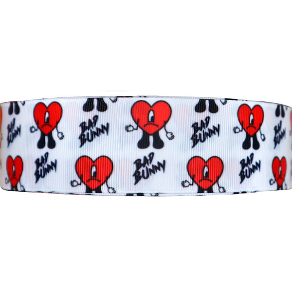 3yards -bad bunny  Ribbon size 1.5" - R766