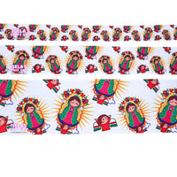 Size 7/8" ,1.5" and 3"inch -Virgencita High Quality Ribbon