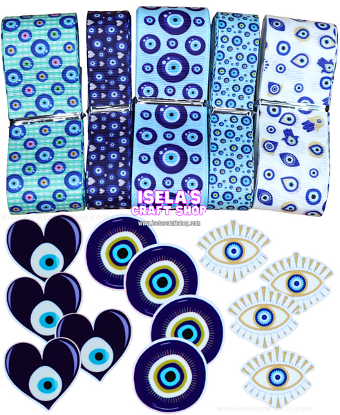 Evil Eye Crafters Ribbon/Resin Planar Bundle -B64