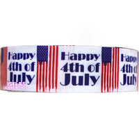 3Yards-4th of July  Ribbon 1.5" -R866