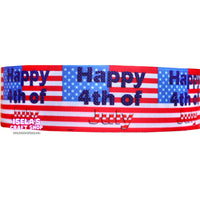 3Yards-4th of july Ribbon size 1.5"  -  R862