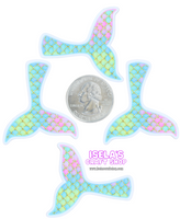 1pc-Mermaid tail resin planar P18