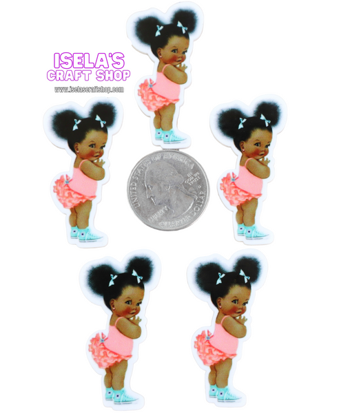 1pc  -Girl Resin Planar P363