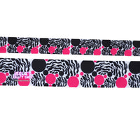 3yards- Zebra Print Ribbon size 7/8" or 1.5"