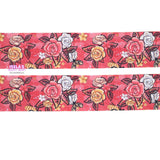 3Yards-New High Quality Flower Ribbon size 1.5" - R484