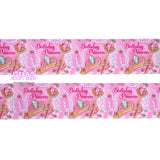 3Yards- Birthday Princess Ribbon-Size 1.5" 38mm -- R187