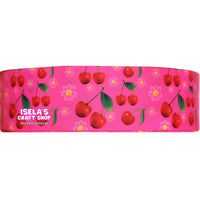 3Yards-High Quality Cherry Ribbon size 1.5" -R829