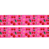 3Yards-High Quality Cherry Ribbon size 1.5" -R829