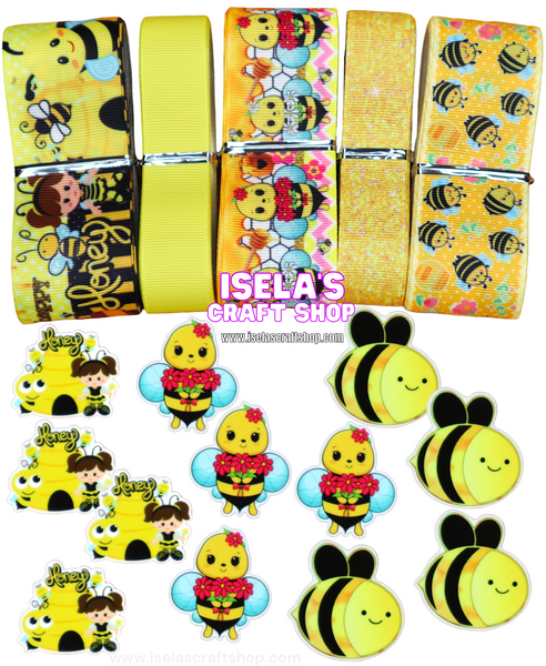 Bee Crafters Ribbon/Resin Planar Bundle B25