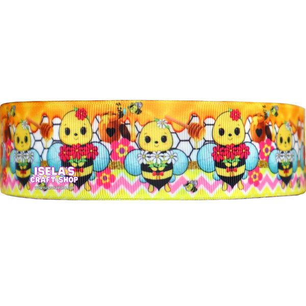 3Yards-High Quality Bee Ribbon R817