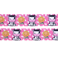 3yard- Cow Ribbon size 1.5" -R770