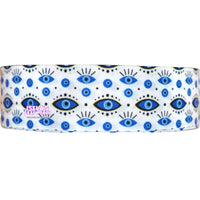 New High Quality Evil Eye 7/8" Or 1.5" Ribbon