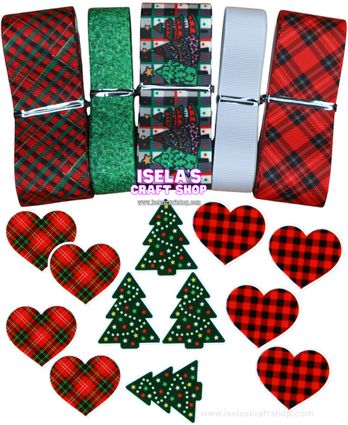 Christmas Crafters Ribbon/Resin Planar Bundle B80