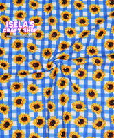 New Sunflower Bullet Liverpool Fabric L138