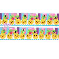 3Yards-Pineapple Ribbon size 1.5" - R840