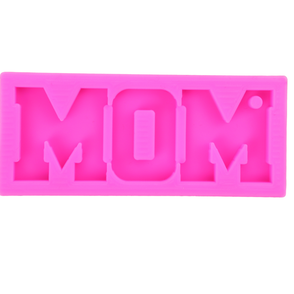 1pc mom Keychain Silicone Mold - M21