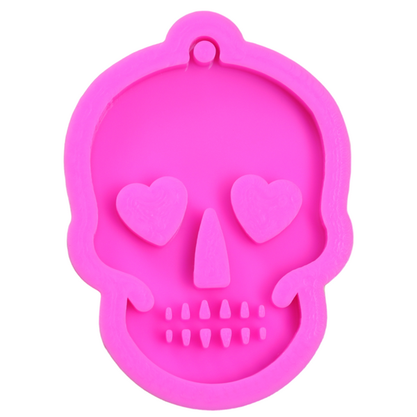 1pc- Skull Keychain Silicone mold -M108