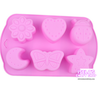 6 Cavity /Soap Silicone DIY Mold/Soap Mold