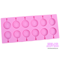 12 Cavities /Lollipop Silicone DIY Mold