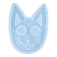 1pc Cat keychain silicone mold/ M31