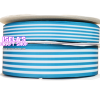 New High Quality Turquoise Stripe Ribbon