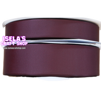 Solid Dark wine Ribbon Size 7/8" or 1.5"