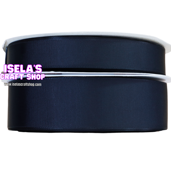 Solid Black Ribbon Size 7/8" or 1.5"