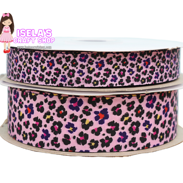 Cheetah print ribbon