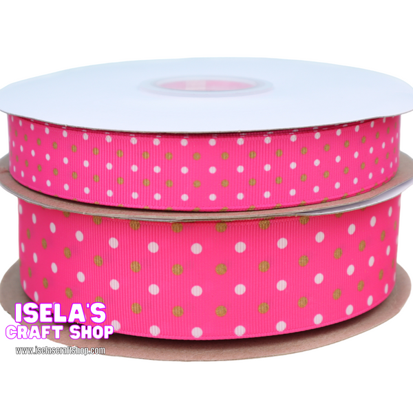 3yards -High quality polka dot ribbon