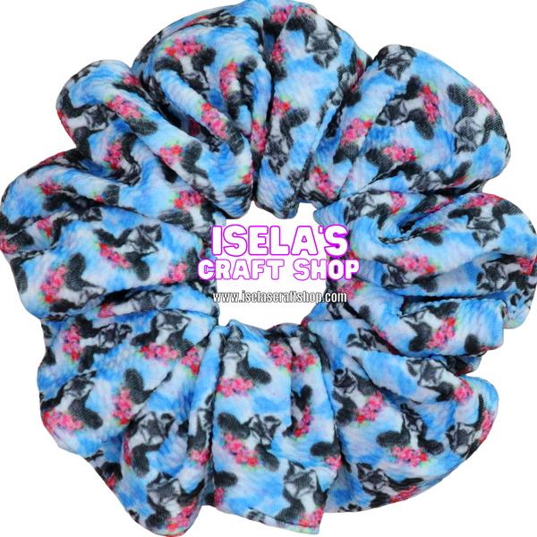 New Handmade Cow Print Scrunchie