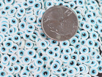 10gm -Evil eye Polymer Clay  C4