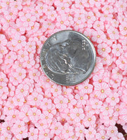 10gram -Pink Daisy Flower Fruit Slices Polymer Clay C9