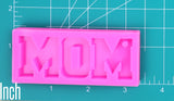 1pc mom Keychain Silicone Mold - M21